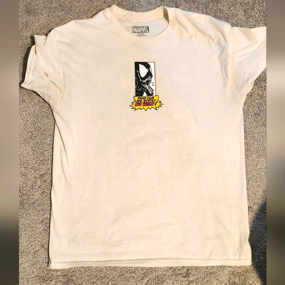 Marvel Beige Graphic T-Shirt for Men